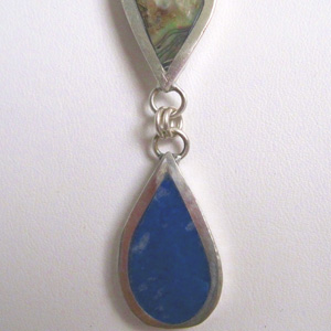Mirror Raindrop Necklace